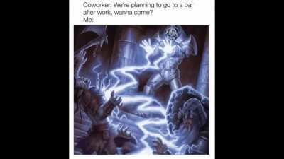 shitty introvert memes but about fucked up evil wizards and warlocks and shit