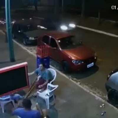 Enemy speedster sends human to the shadow realm