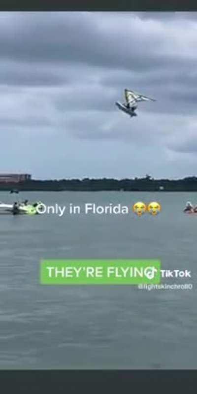 The rednecks have taken to the skies