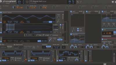Motorcycle engine in Phaseplant