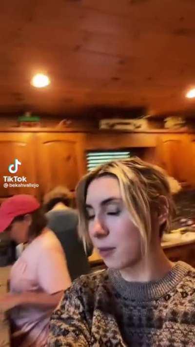 Annoying your mom in the kitchen