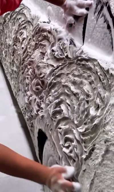 Me, a furry, washing my furry car in furry city