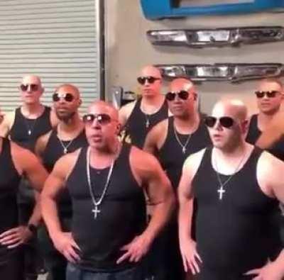 Just guys being family