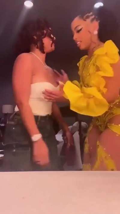 Halle and Chloe Bailey