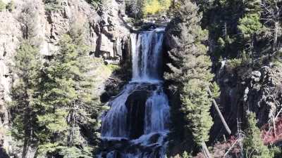 Waterfall in Yellowstone