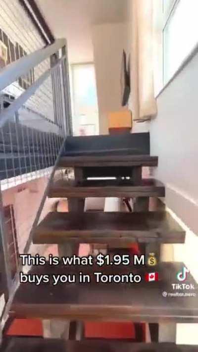 This is what 1.95 million dollars buys you in Toronto!
