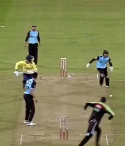 One ball Left Buttcheek. 