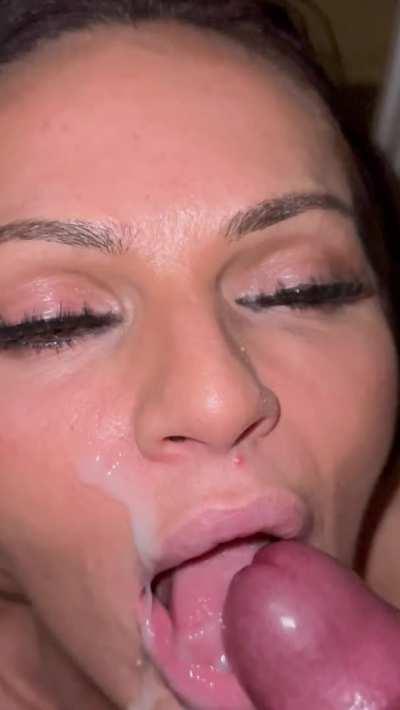 Cum is good for your skin, I heard…