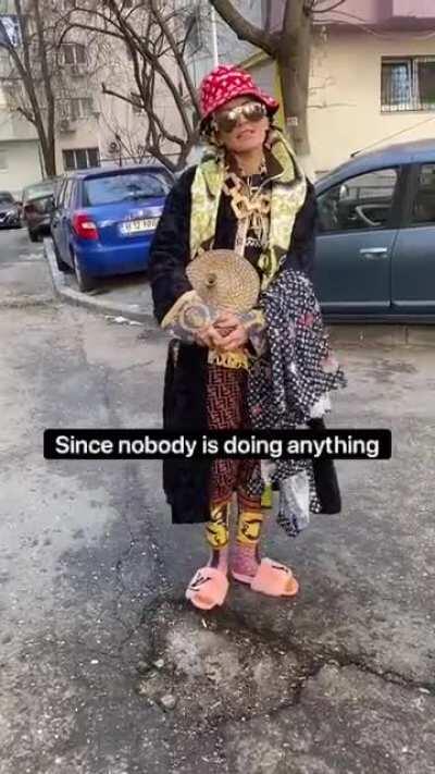 I am fixing the holes in Bucharest!