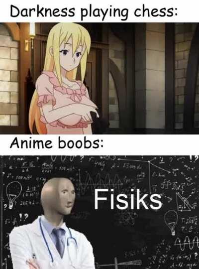 Anime Boobs logic.