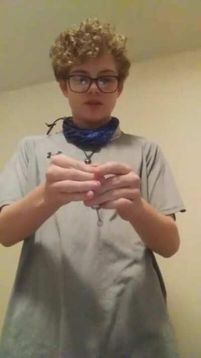 What could go wrong playing with weapons