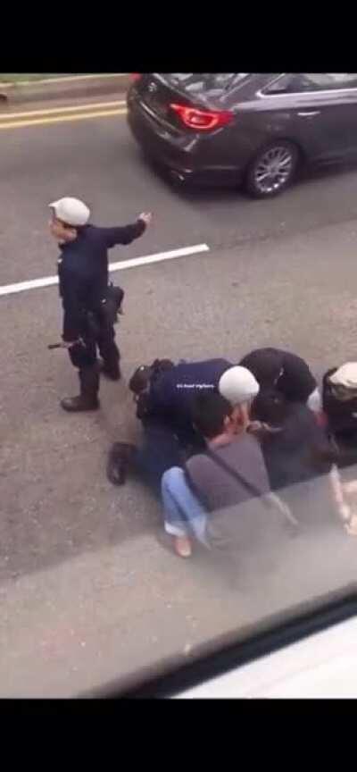 A reminder of what our police is capable of in light of the Esplanade drive incident