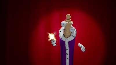 I gave Kinger a gun, probably not a good idea to put these 2 things together...