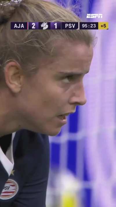 Footballer accidentally scores her own goal