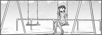 Komi on a swing