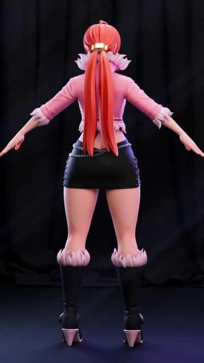 My 3D version of Shermie