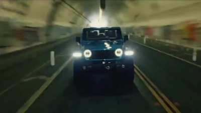 Apparently a new snippet of eyes closed has surfaced in a jeep ad