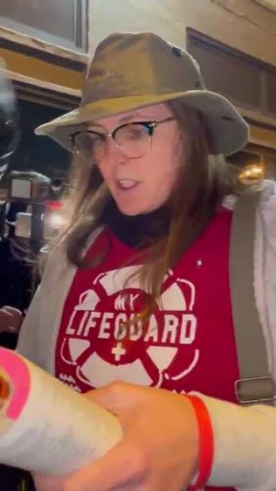 Antimask covidiot Evangelical fanatics infecting homeless people in skid row