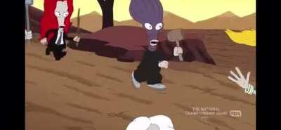 Quite possibly the greatest Roger moment in show history