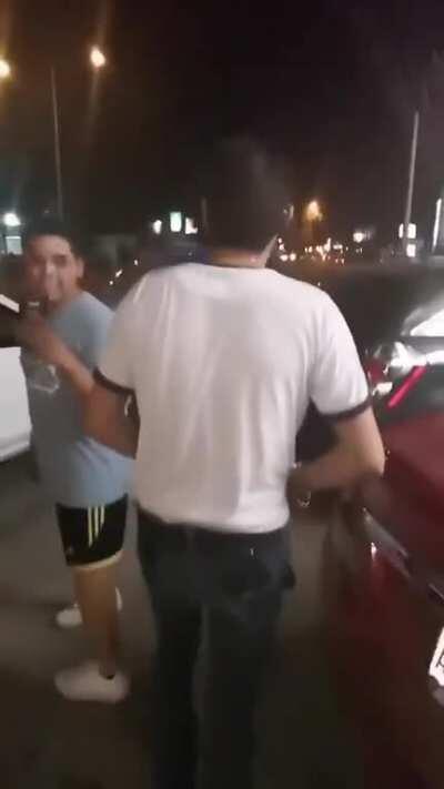 Getting head outside the strip club