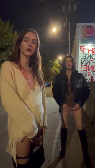 What would you do if you seen them out at night