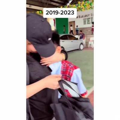 Mom doing surprise visit to her son, after 4 years working as migrant worker