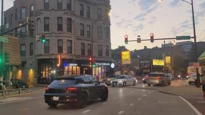 Wild lights at Clark and Wrightwood. Anyone know whats going on?