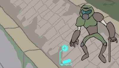 DOOM eternal BattleSchmoes but perfectly looped (gif)