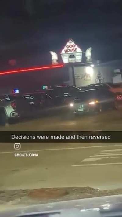 Not all freakouts are loud. In fact, some happen in reverse-idle.. 