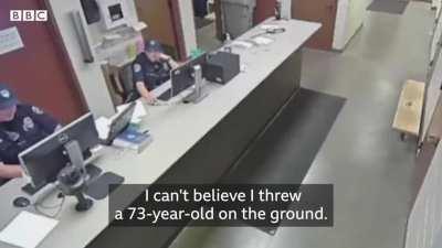 Ex-officer jailed after rough arrest of woman with dementia.