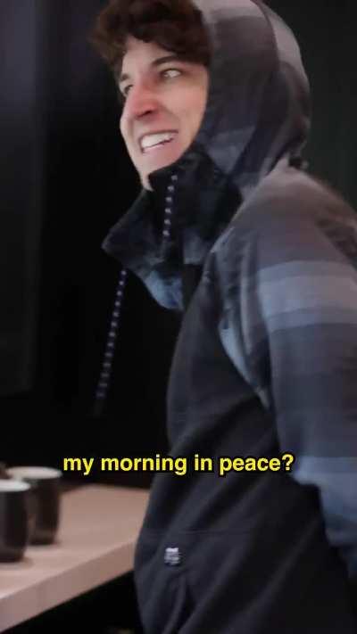 I think Dennis has a cold