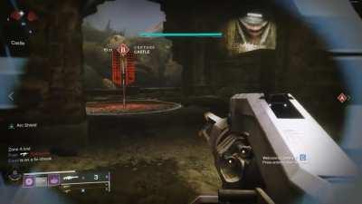 When a weapon is so broken you can literally just walk around with an empty mag and half the enemy team runs away.