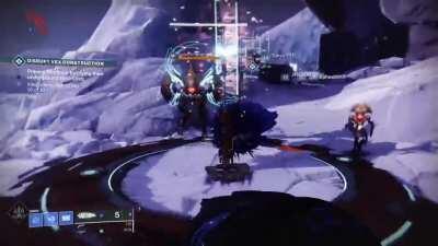 This gives me a new respect for D2s physics, and it now makes this my favorite weapon in the game