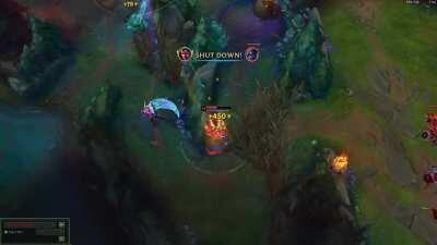 When the Blue Buff Assists your Penta