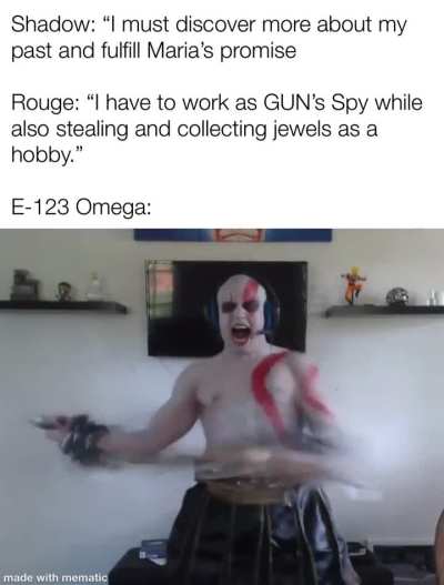 He’s just built different