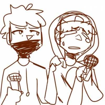 K ondas jOtos aqui-no hay ship pa xd solo es un dibujo/video facha :) 👍 espero les guste.