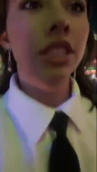 She was like nope 😂