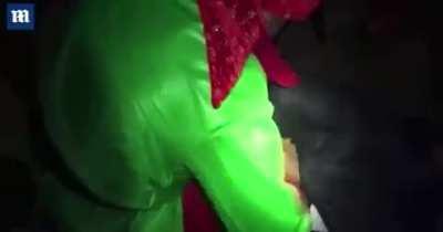 Peruvian santa-themed narcotic officers bust a cocaine ring