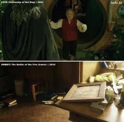 Always loved this parallel. It’s such a clever way to tie the films together as well as ending the series .