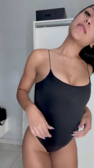 She doesn’t have the big body that I have