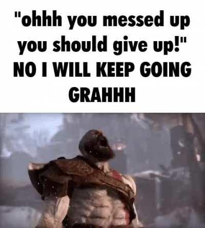 DON'T GIVE UP ON A DREAM JUST BECAUSE IT'S HARD