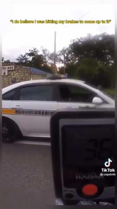 (Probably been posted) Cop speeds without lighs in a school zone. proceeds to tell man standing on sidewalk to 