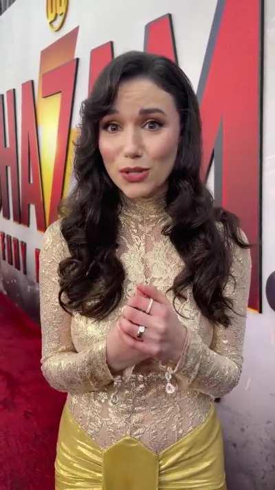 Grace Caroline Currey (Mary in Shazam & Shazam: Fury of the Gods)