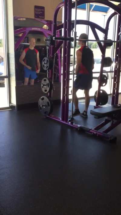 Smith machine? I need it to practice my jabs! 