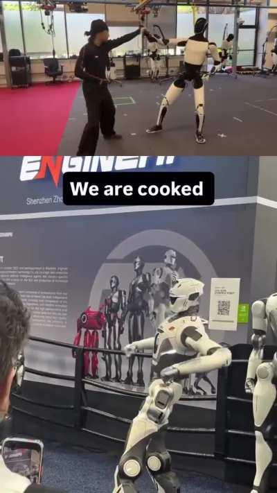 Tesla Bot vs Neo!
