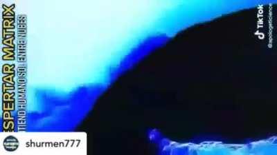 But infrared cameras can see clouds behind the sun, how is it 93 million miles away from the Oblate Pear Shaped Spinning ball?