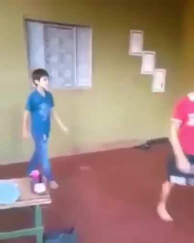 Off the Wall Drop kick