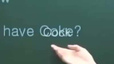 Get this woman her Coke