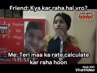 Human calculator vro