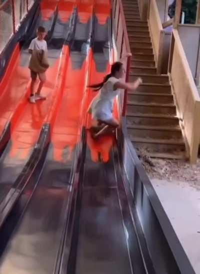to surf the slide